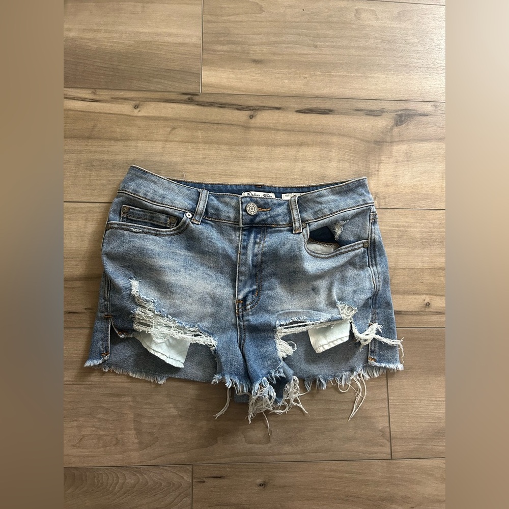 Indigo Rein Denim Shorts Cut Offs Size 7 Juniors